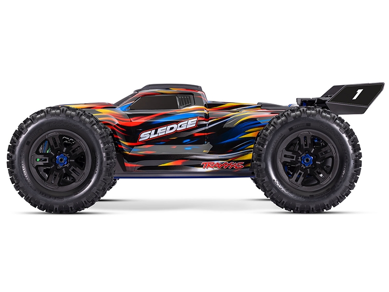 Traxxas Sledge Belted 1:8 4WD Brushless Electric Monster Truck - Blue TRX95096-4-BLUE