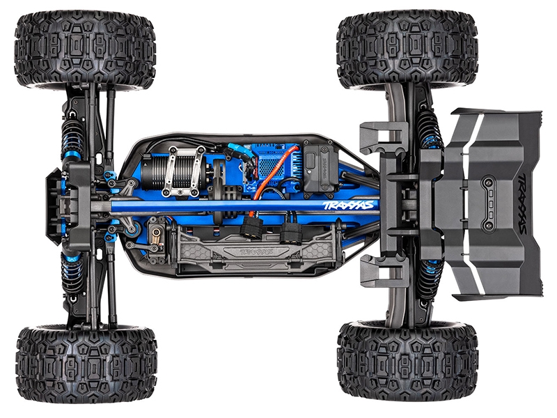 Traxxas Sledge Belted 1:8 4WD Brushless Electric Monster Truck - Orange TRX95096-4-ORNG