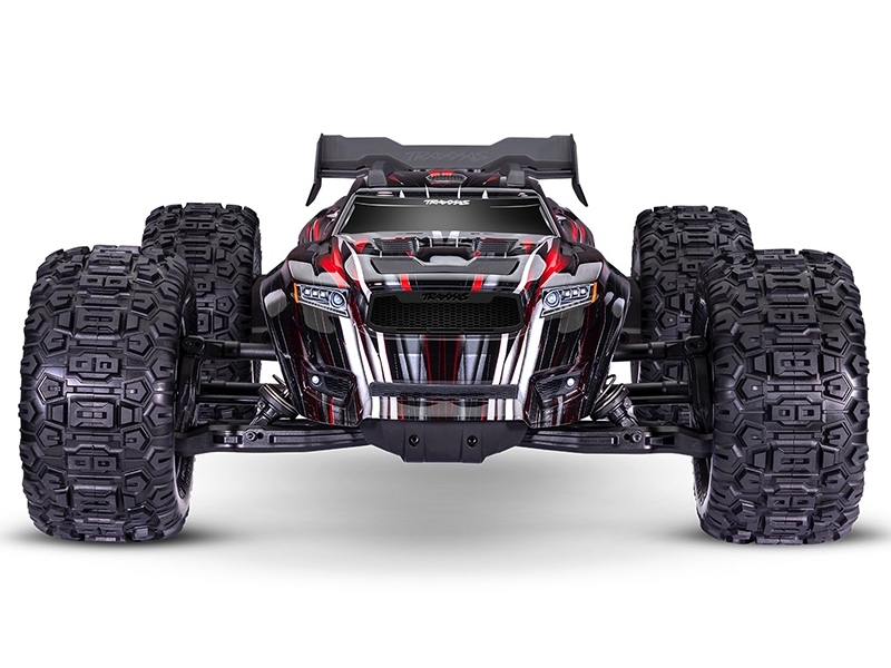 Traxxas Sledge Belted 1:8 4WD Brushless Electric Monster Truck - Red TRX95096-4-RED