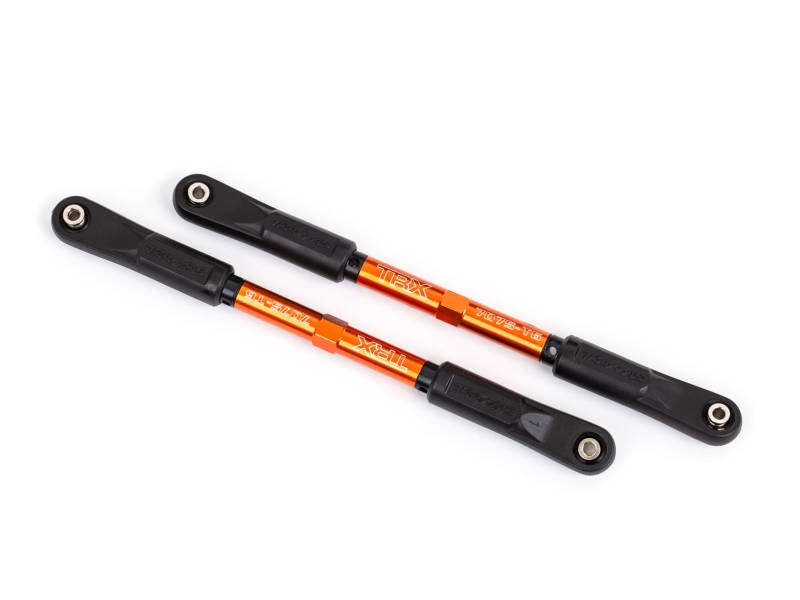 Traxxas Sledge 6s 7075 T6 Aluminium Rear Camber Links 2 Orange TRX9548T