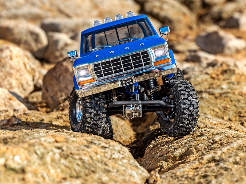 Traxxas 1/18 TRX-4M Ford F-150 High Trail Truck - Blue TRX97044-1-BLUE