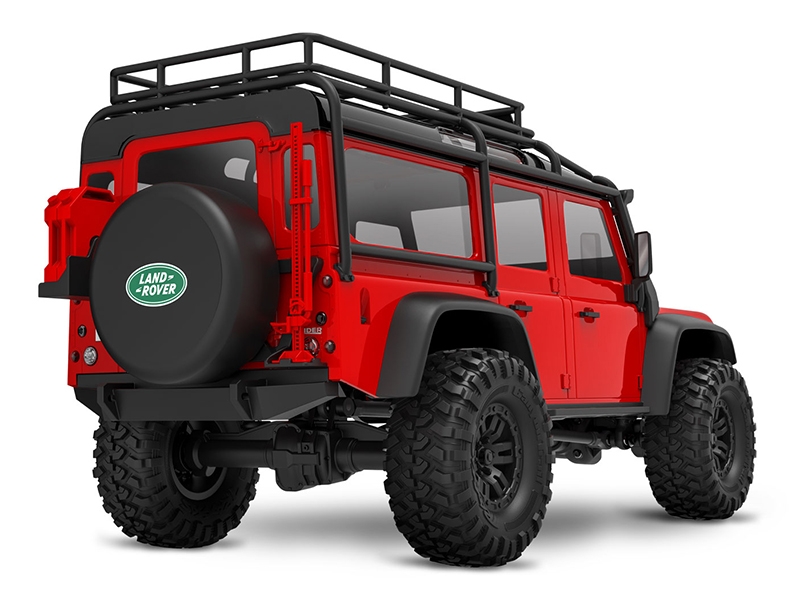 Traxxas TRX-4M Land Rover Defender 1/18 RTR 4x4 Trail Truck - Red TRX97054-1-RED