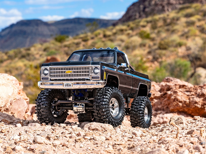 Traxxas 1/18 TRX-4M Chevrolet K10 High Trail Truck - Black TRX97064-1-BLK