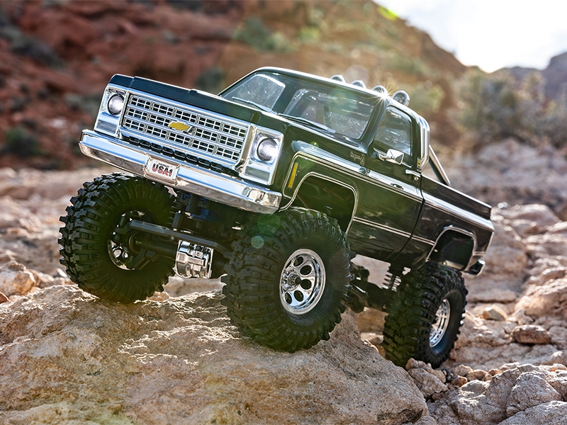 Traxxas 1/18 TRX-4M Chevrolet K10 High Trail Truck - Black TRX97064-1-BLK