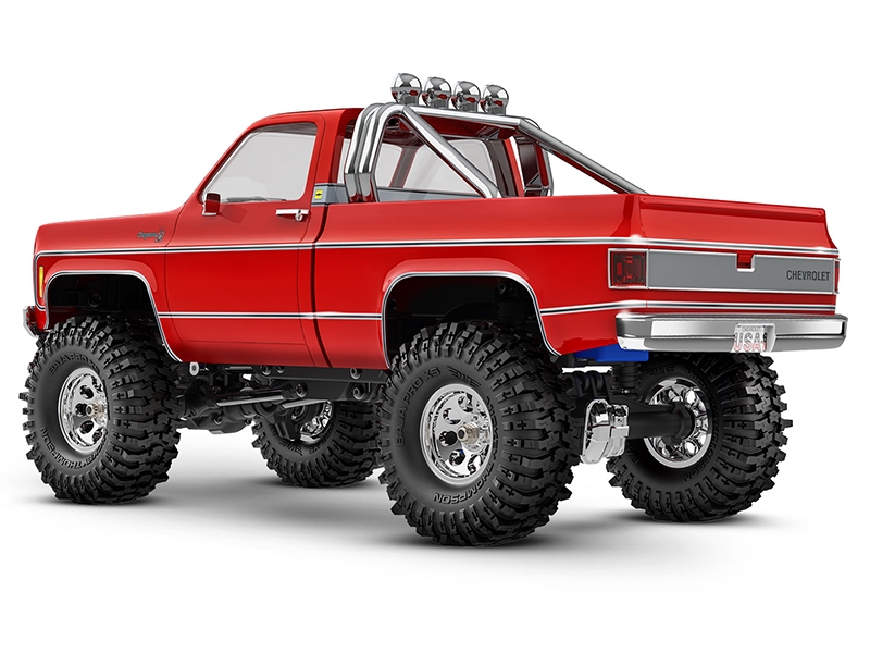 Traxxas 1/18 TRX-4M Chevrolet K10 High Trail Truck - Red TRX97064-1-RED