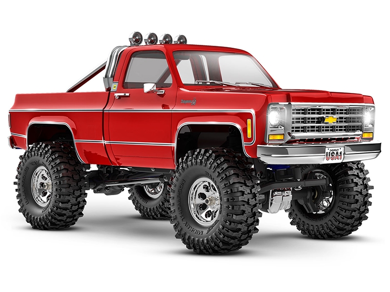 Traxxas 1/18 TRX-4M Chevrolet K10 High Trail Truck - Red TRX97064-1-RED