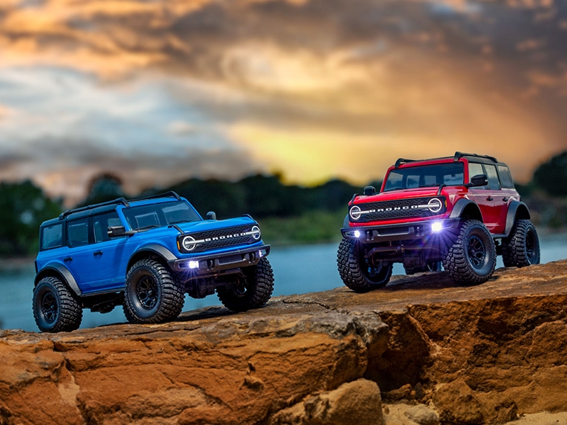 Traxxas TRX-4M Ford Bronco 1/18 RTR 4x4 Trail Truck - Blue TRX97074-1-BLUE