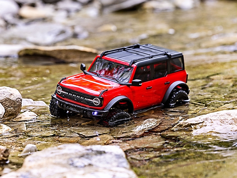 Traxxas TRX-4M Ford Bronco 1/18 RTR 4x4 Trail Truck - Red TRX97074-1-RED