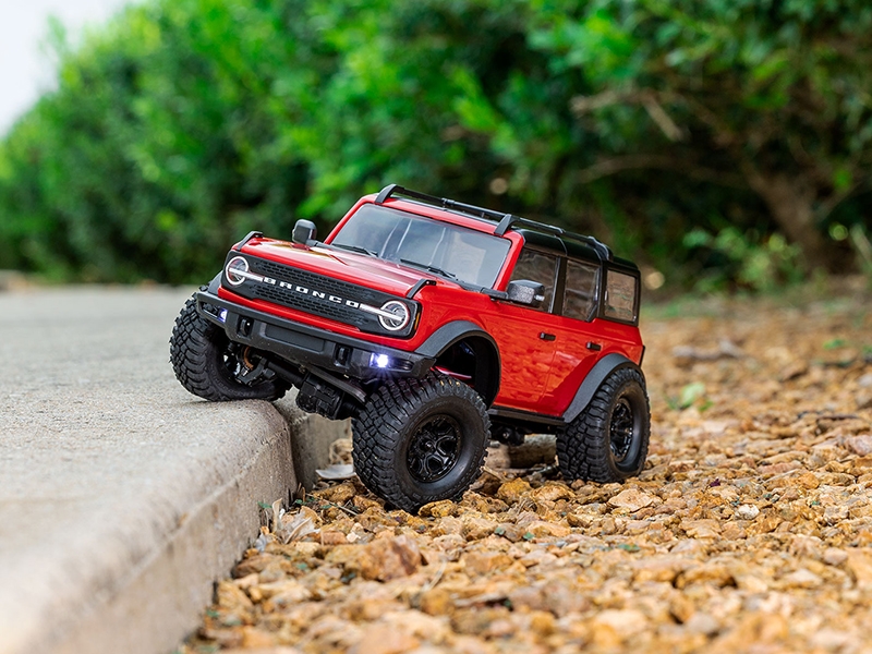 Traxxas TRX-4M Ford Bronco 1/18 RTR 4x4 Trail Truck - Red TRX97074-1-RED