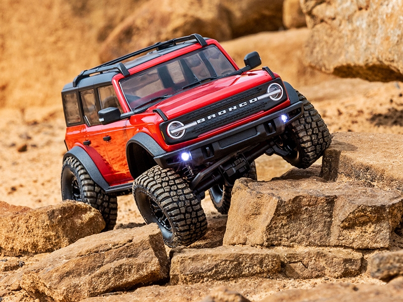 Traxxas TRX-4M Ford Bronco 1/18 RTR 4x4 Trail Truck - Red TRX97074-1-RED