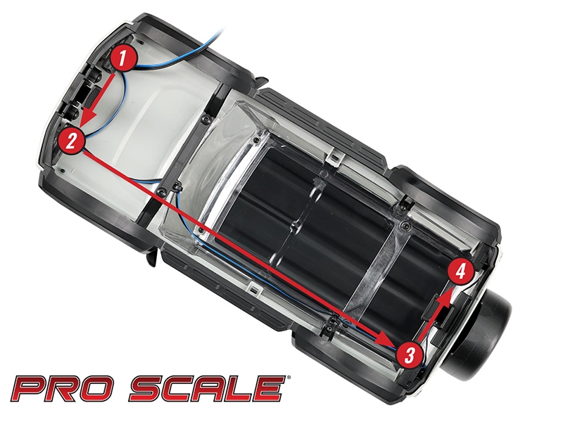 Traxxas TRX-4M Pro Scale Light Set - Bronco TRX9783