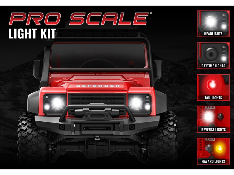 Traxxas TRX-4M Pro Scale Light Set - Defender TRX9784