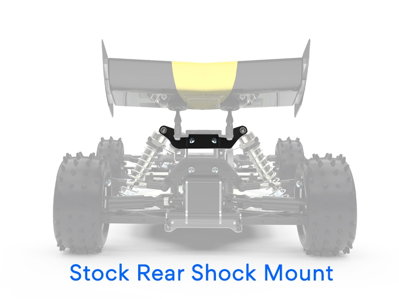 Schumacher C/F Rear Shock Mount - ProCat U8300