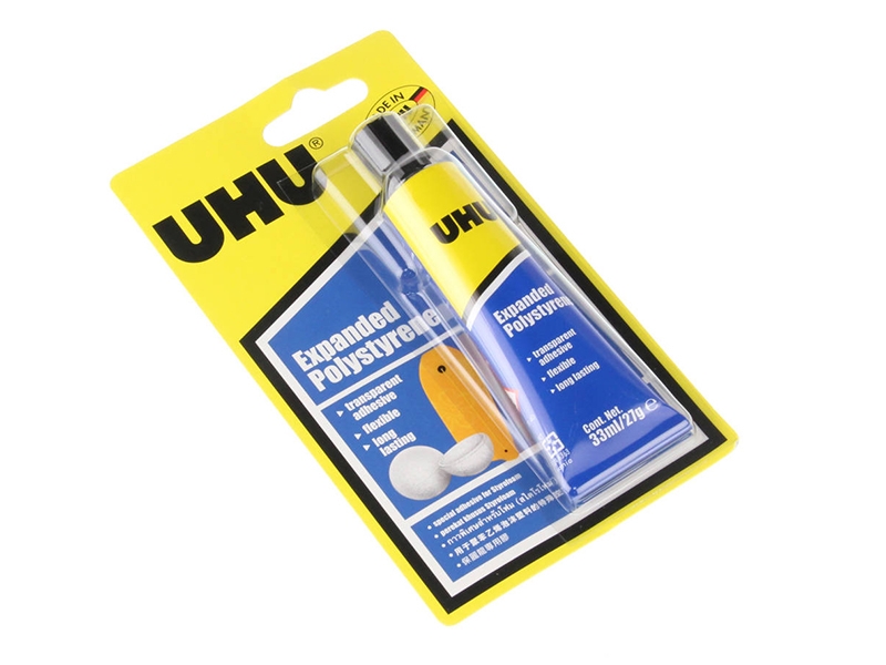 UHU Expanded Polystyrene Adhesive 33ml UHU37590