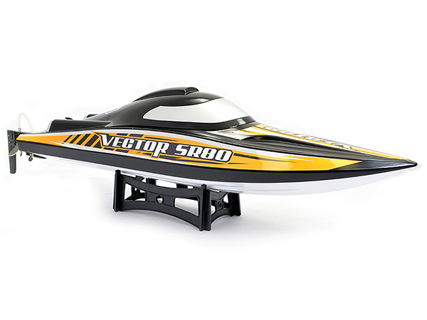 Volantex Vector SR80 Brushless Boat - Black/ Orange V798-4