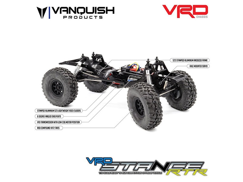 Vanquish VRD Stance RTR - Green VPS09009A