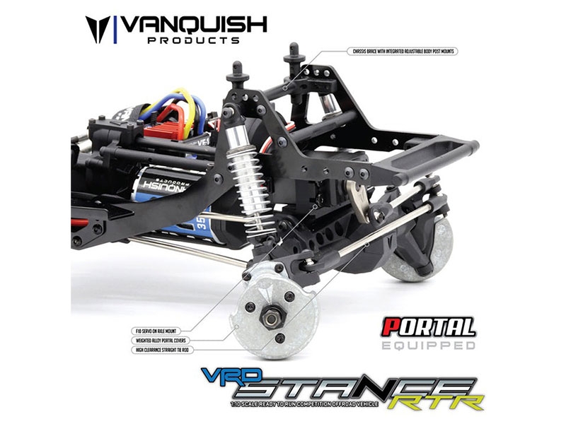 Vanquish VRD Stance RTR - Green VPS09009A