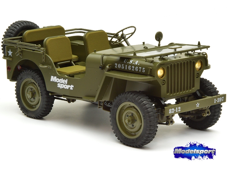 ROC Hobby 1941 Willys MB 1/12 Scaler RTR ROC11201RTR