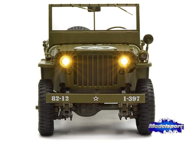 ROC Hobby 1941 Willys MB 1/12 Scaler RTR ROC11201RTR