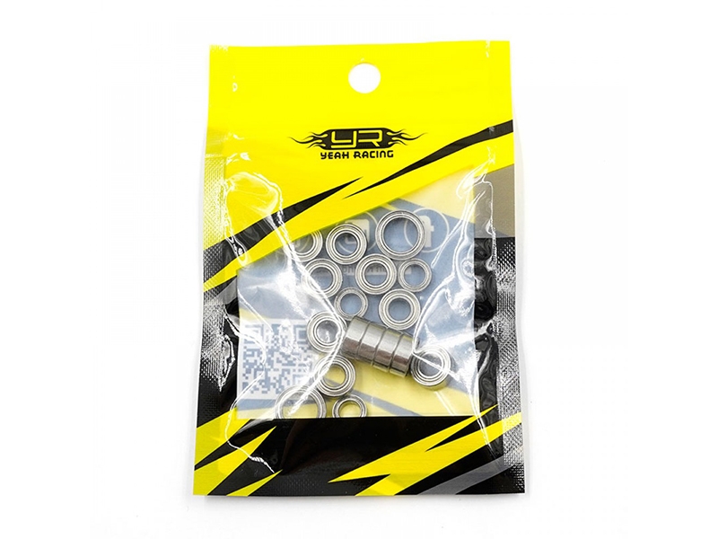 Yeah Racing Steel Bearing Set (18pcs) For Tamiya MB-01/ BT-01 YBS-0043