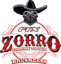 FTX Zorro Trophy Truck Brushless RTR - Orange