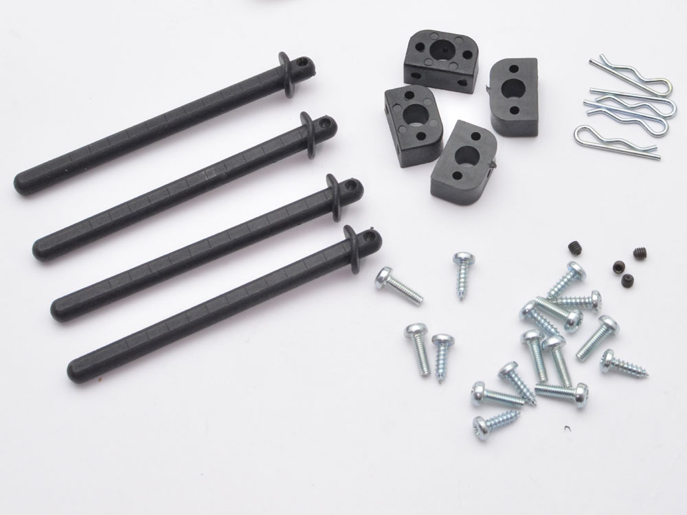 rc car body posts