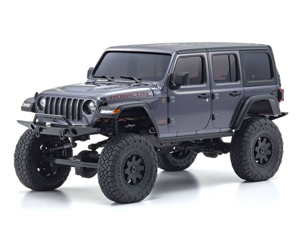 Kyosho Mini Z 4x4 Mx 01 Jeep Wrangler Rubicon Granite Metallic Kt531p gm