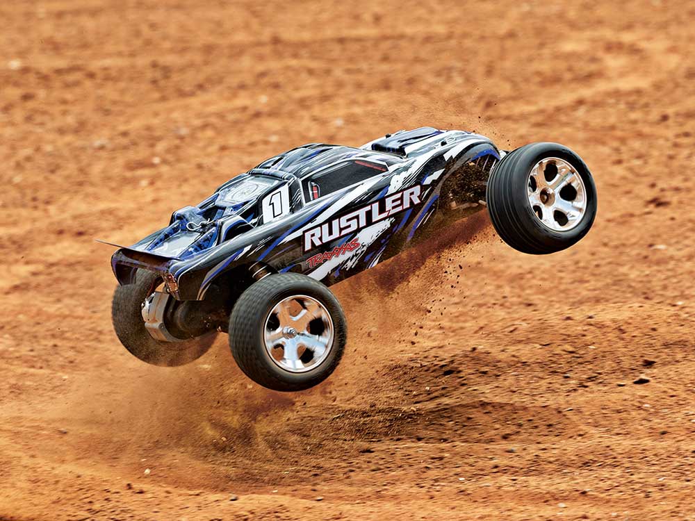 traxxas rustler gas