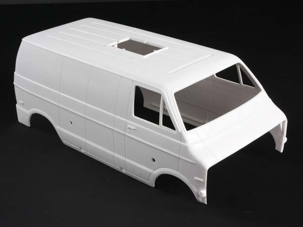 rc van body shell