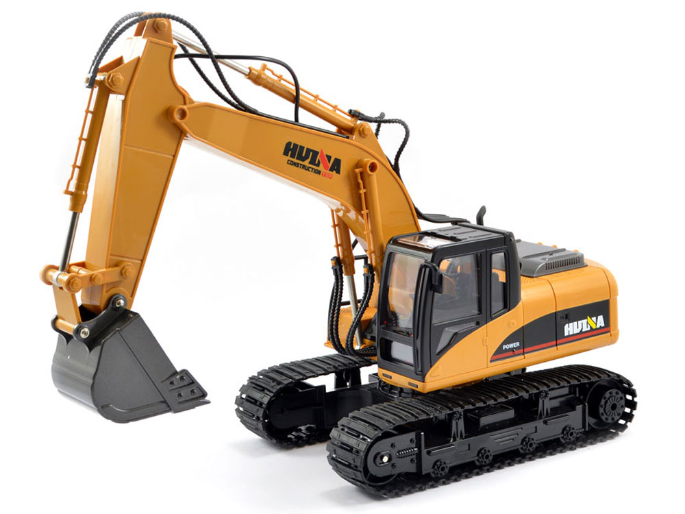 huina diecast excavator