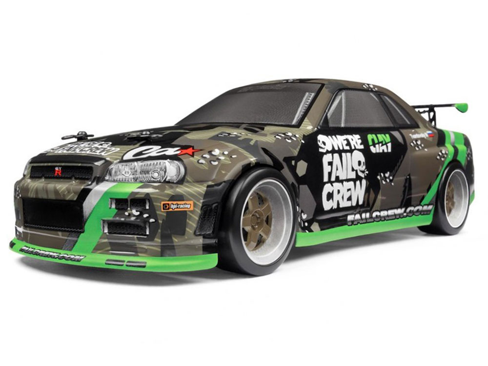 Hpi Micro Rs4 Drift Fail Crew Nissan Skyline R34 Gt R 1101