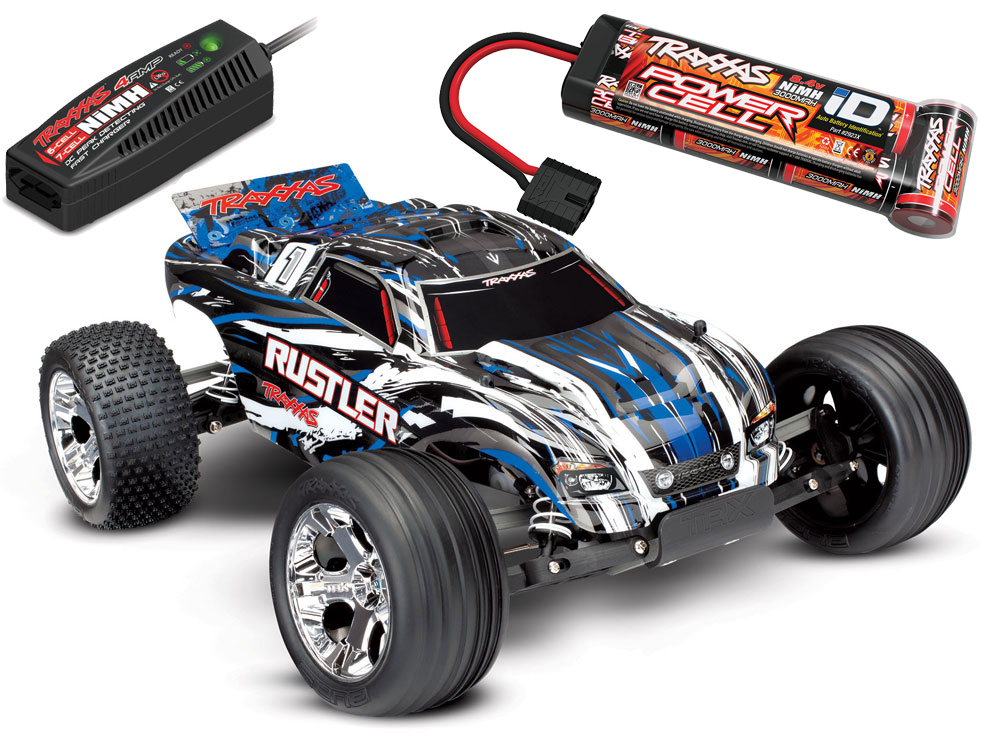 traxxas rustler gas